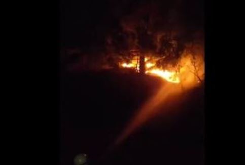 'जम्मू-कश्मीर के पुंछ में नियंत्रण रेखा के पास जंगल की आग से बारूदी सुरंग विस्फोट हुए | '